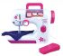 Lena 42521 – Niños Máquina de Coser, Funciona con Pilas, con Hilo y Cinta métrica