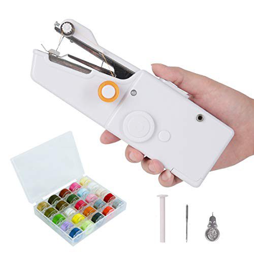 Máquina de Coser, mini Cortinas de Mano Portátiles